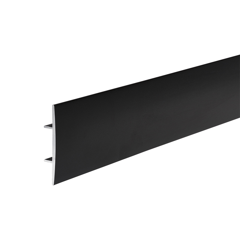Fronton F512, pour F511, noir, L: 2m