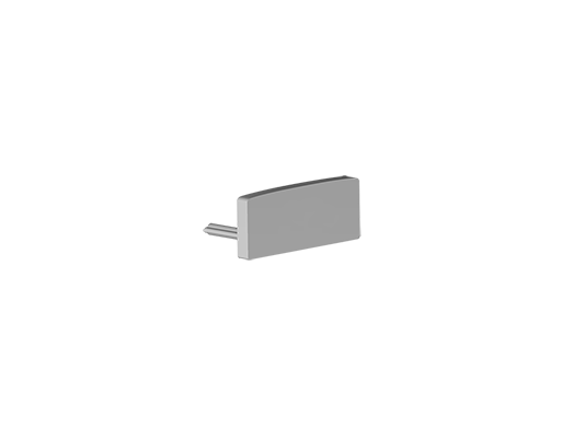 Embout pour O501, sans trou, gris