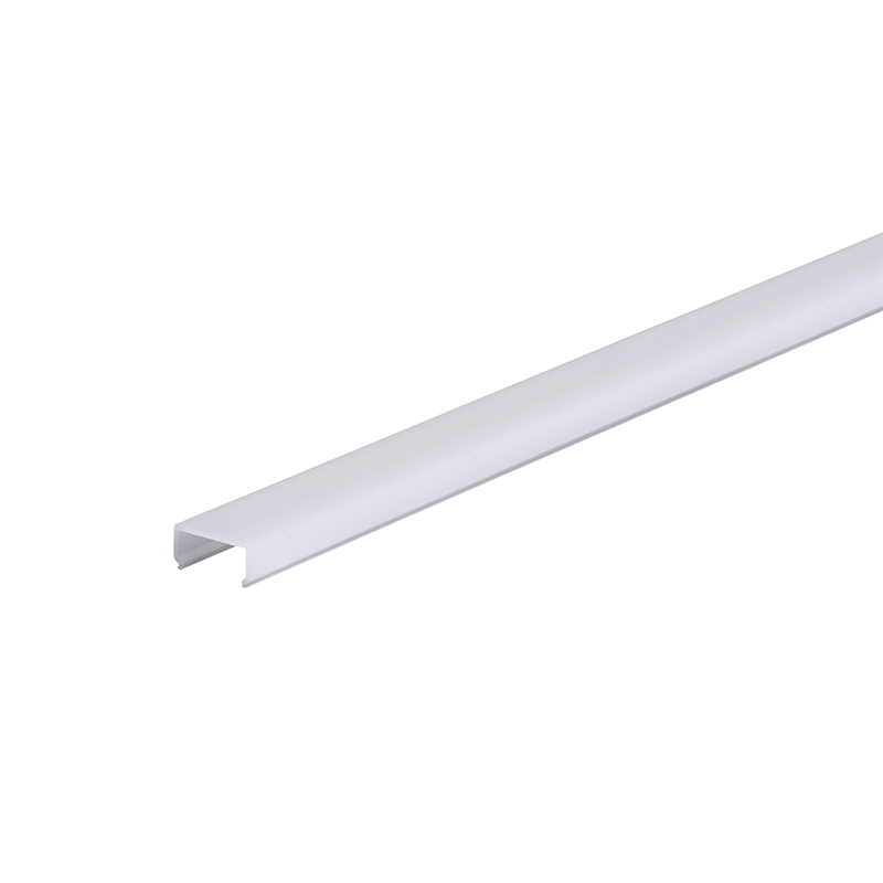 Abdeckung für X501, rechteckig, milchig, L: 2m