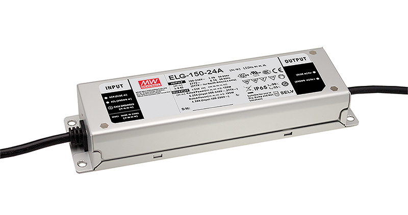 Convertisseur MW ELG-100-24A-3Y, 24V 96W